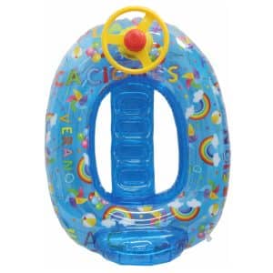Inflatable Car for Children with Multicolored Leg Support Aremar 60134