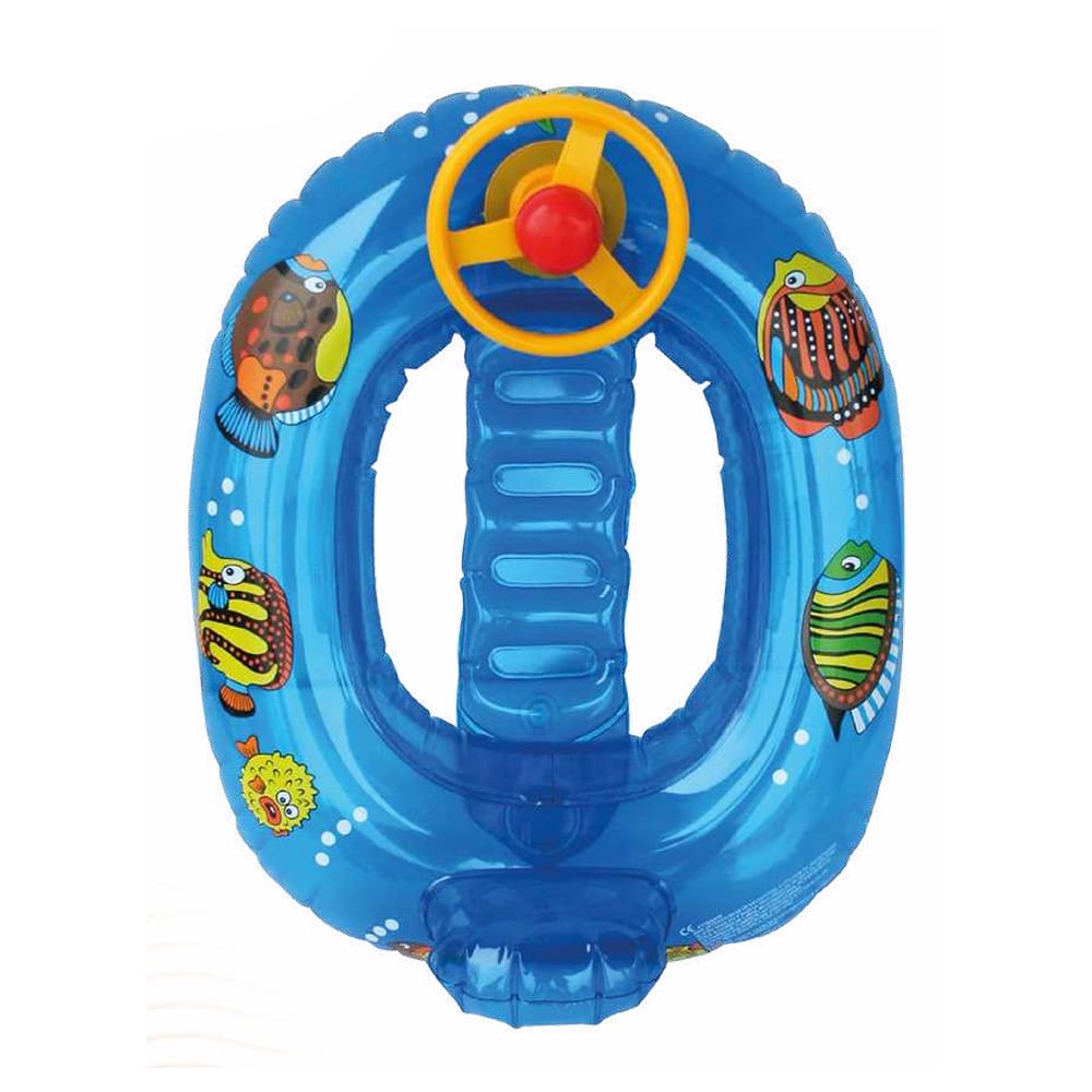 Inflatable Car for Children with Leg Support Peixinhos Aremar 6321