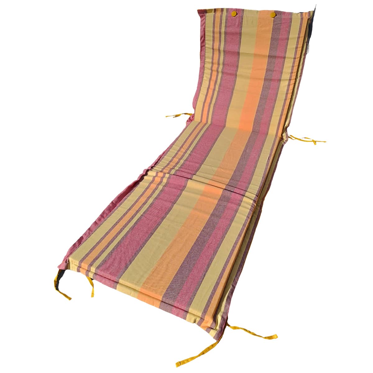 Mattress for chaise longue English Sewing Colorful Stripes 2