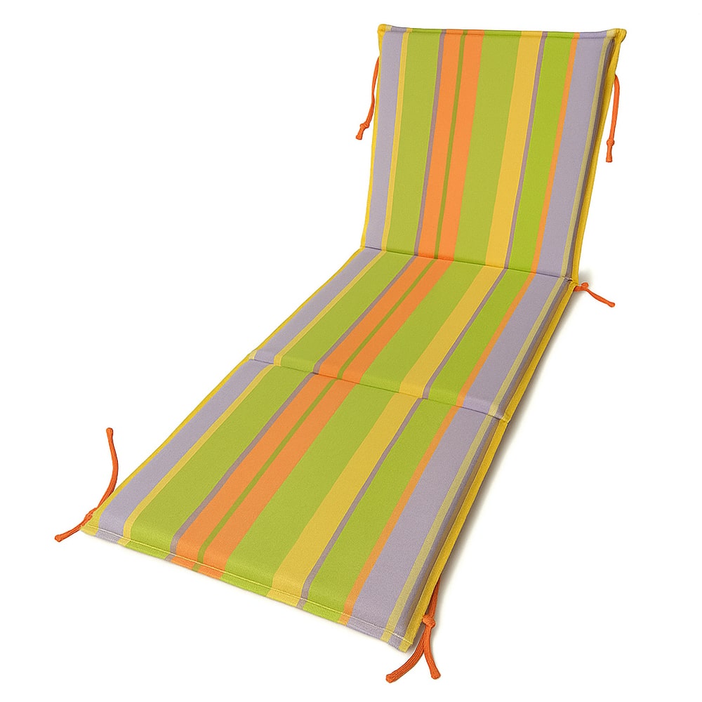 Mattress for sun lounger Sewing English Assorted Stripes 3
