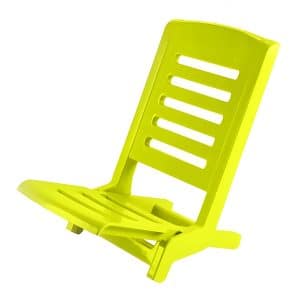 Sunset Plastic Beach Chair Light Green Solmar