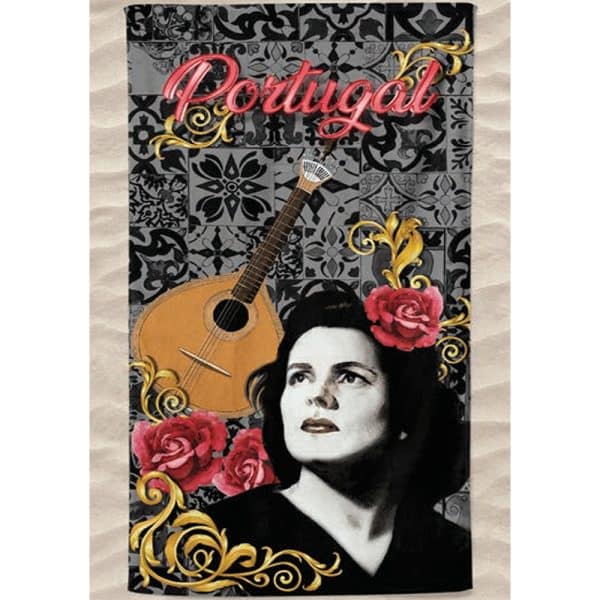 Microfiber-Beach-Towel-Amalia-Rodrigues-Portugal