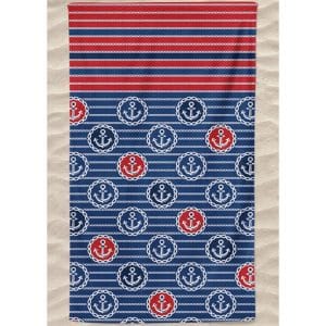 Towel-Beach-Microfiber-Anchors-Chains
