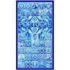 Towel-Beach-Microfiber-Tile-Flores-Azul-Portugal