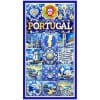 Colorful Azulejos Portugal Microfiber Beach Towel