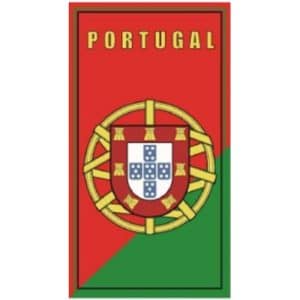 Towel-Beach-Microfiber-Flag-Portugal-Simple