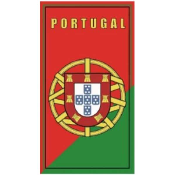 Towel-Beach-Microfiber-Flag-Portugal-Simple