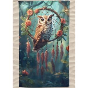Towel-Beach-Microfiber-Cacador-Dreams-Owl