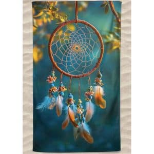 Dreamcatcher Forest Microfiber Beach Towel