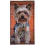 Yorkshire Dog Microfiber Beach Towel