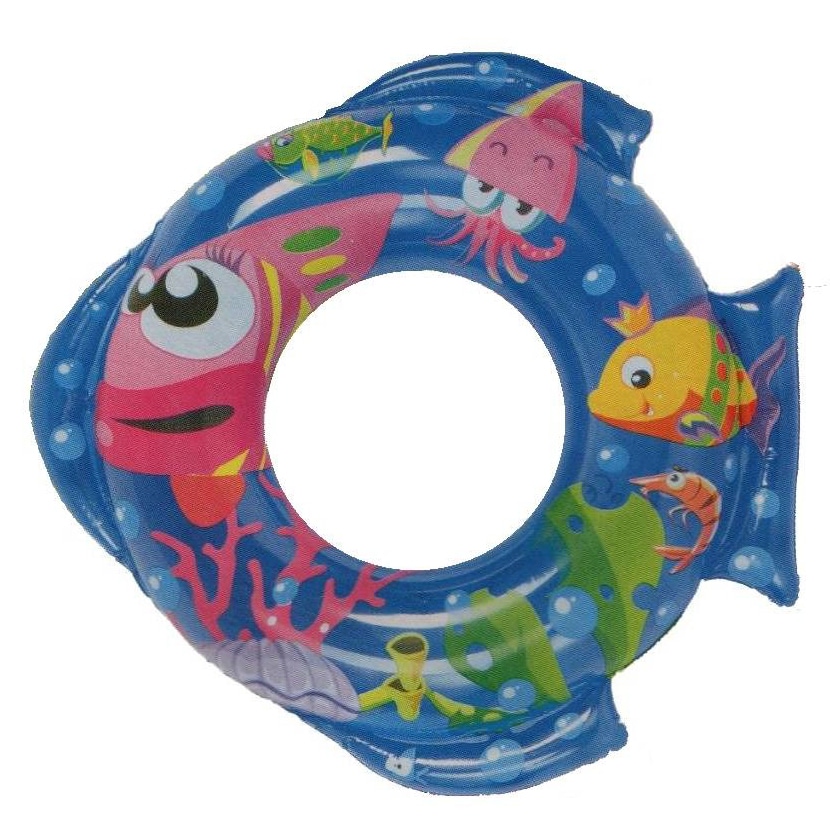 Bóia Insuflável Criança Peixinho Jilong Azul