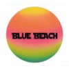 Bola Borracha Resistente Multicolor com Superfície Texturizada Blue Beach Aremar