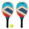 Conjunto Raquetes Coloridas Paddle de Praia com Bola Aktive 62308 Modelo 1