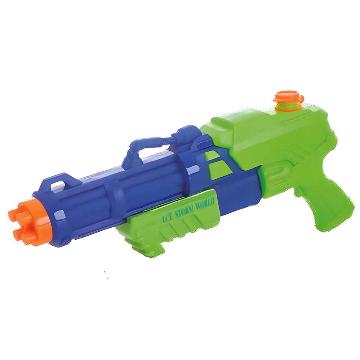 Pistola de Água Disparo por Manivela Aremar Azul