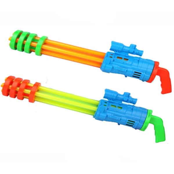 Pistola de Água Minigun 5 Jatos 55 cm Take & Enjoy