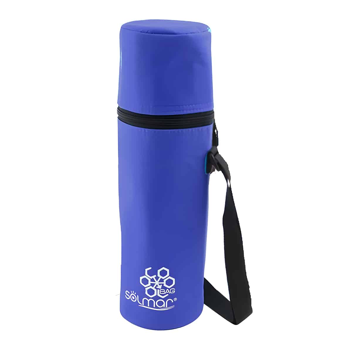 Saco Térmico Porta-Garrafa 1,5L com Alça Solmar 20041 Azulão