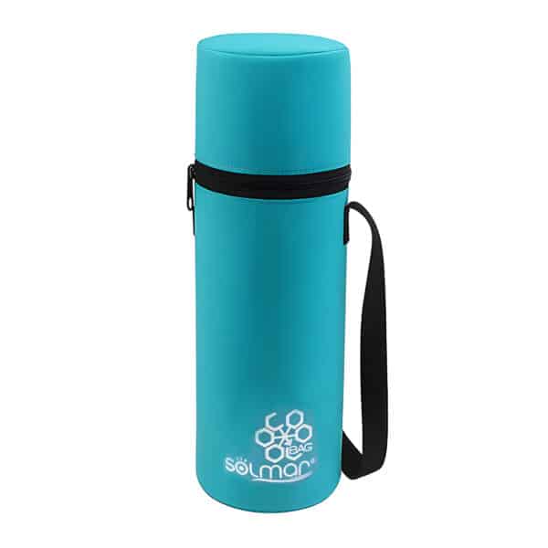 Saco Térmico Porta-Garrafa 1,5L com Alça Solmar 20041 Azul Turquesa