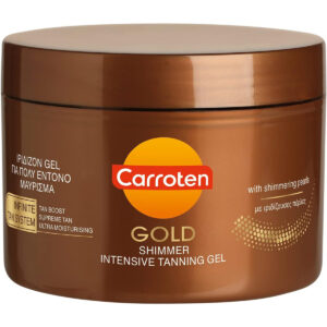Gel Bronzeador Intensivo com Brilho Dourado 150 ml Carroten